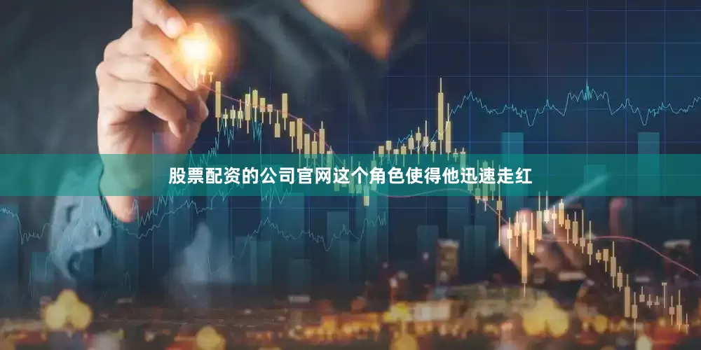 股票配资的公司官网这个角色使得他迅速走红