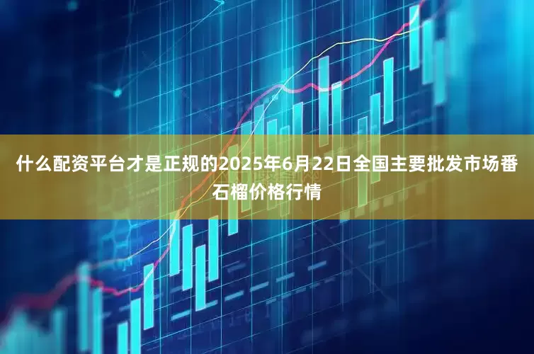 什么配资平台才是正规的2025年6月22日全国主要批发市场番石榴价格行情